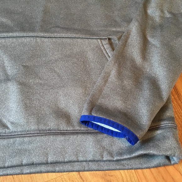 Gray & Blue UA Hoodie - Picture 3 of 3